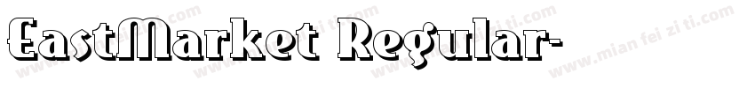 EastMarket Regular字体转换